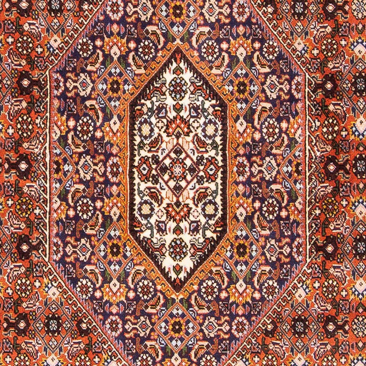 Perzisch tapijt - Bijar - 176 x 108 cm - blauw