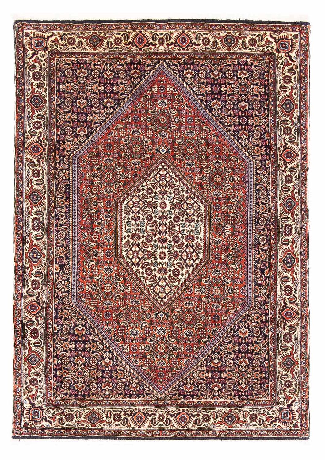 Perzisch tapijt - Bijar - 152 x 105 cm - rood