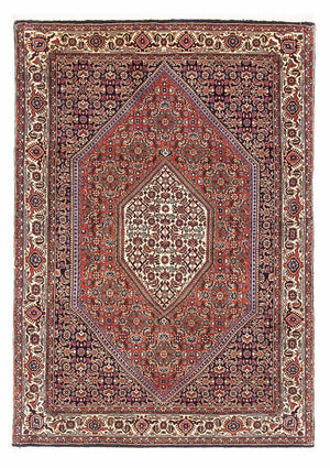 Perzisch tapijt - Bijar - 152 x 105 cm - rood