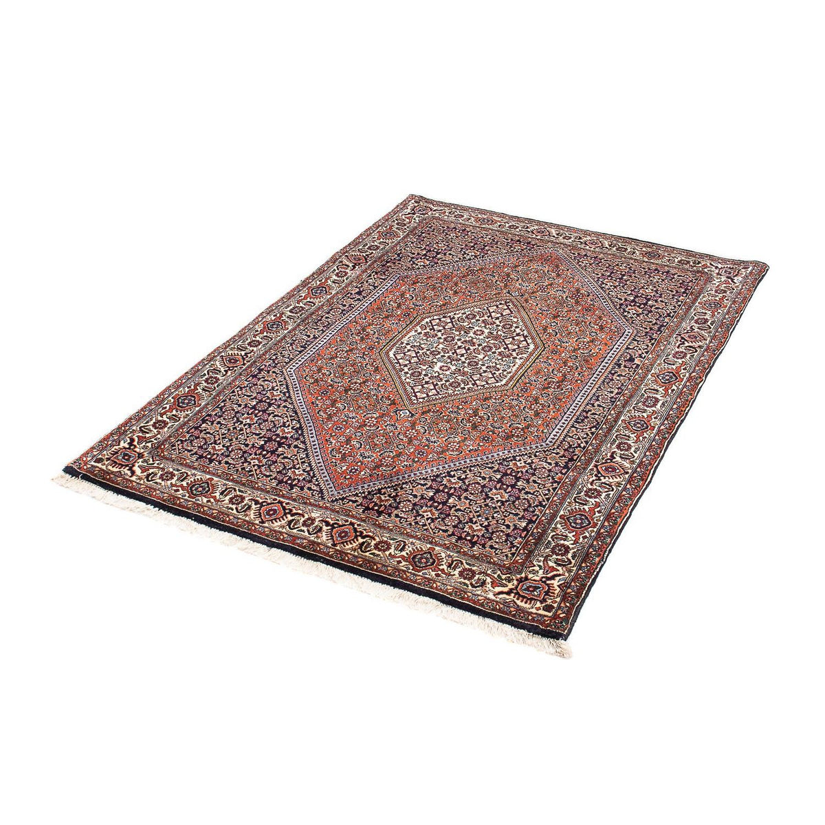 Perzisch tapijt - Bijar - 152 x 105 cm - rood