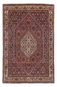 Perzisch tapijt - Bijar - 153 x 105 cm - donkerblauw