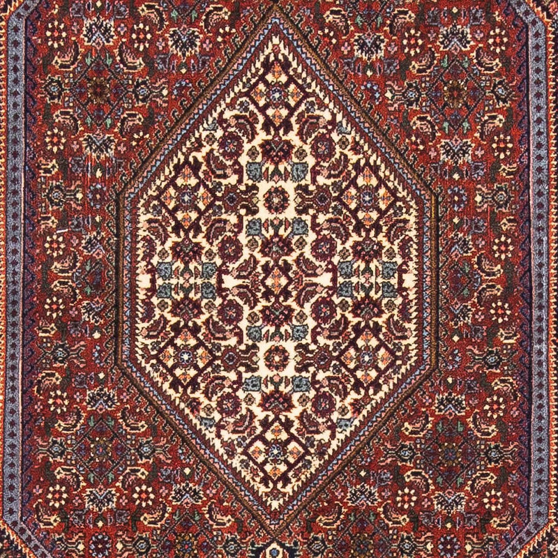 Perzisch tapijt - Bijar - 153 x 105 cm - donkerblauw