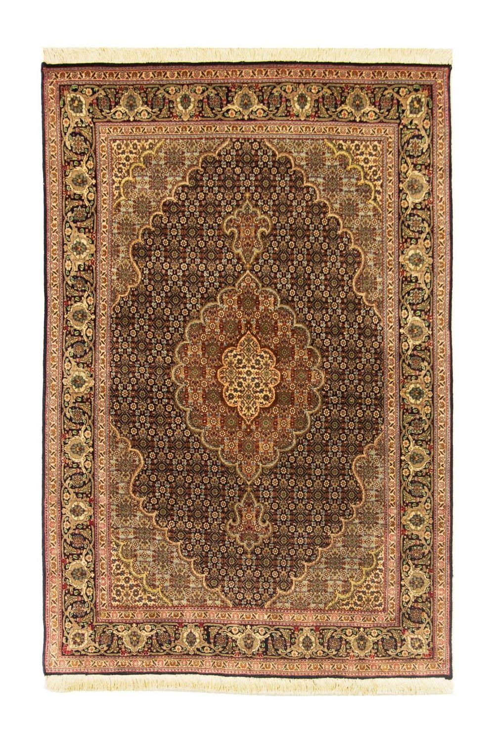 Perzisch tapijt - Tabriz - Royal - 150 x 100 cm - zwart