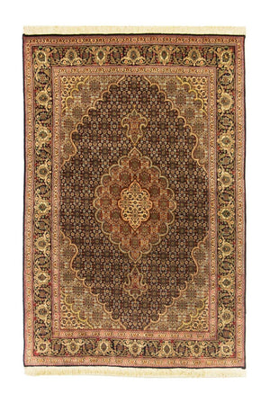 Perzisch tapijt - Tabriz - Royal - 150 x 100 cm - zwart