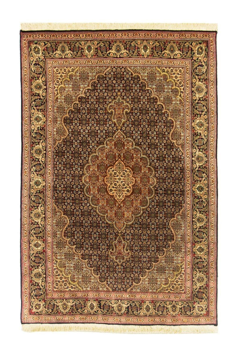 Perzisch tapijt - Tabriz - Royal - 150 x 100 cm - zwart