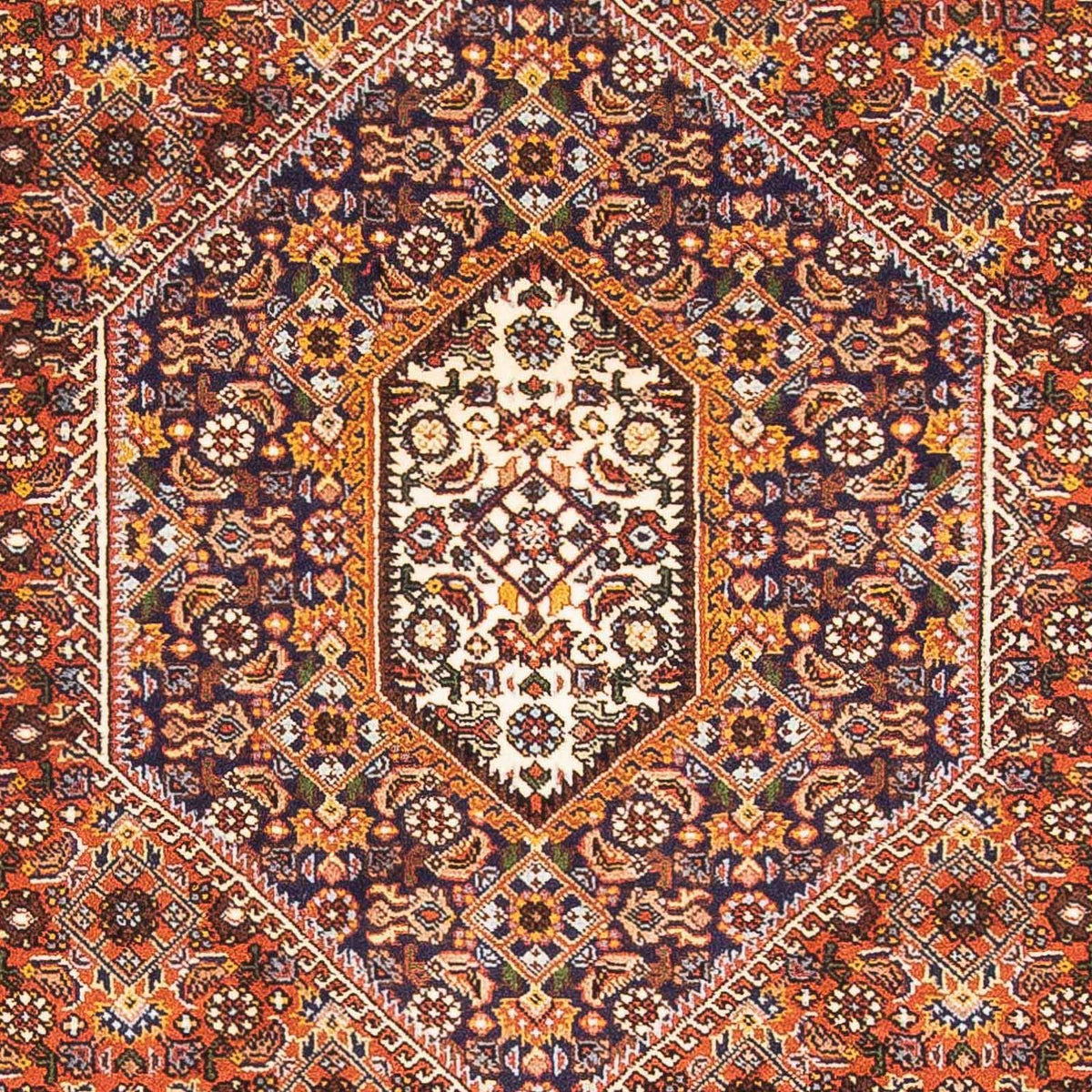 Perzisch tapijt - Bijar - 173 x 112 cm - roze