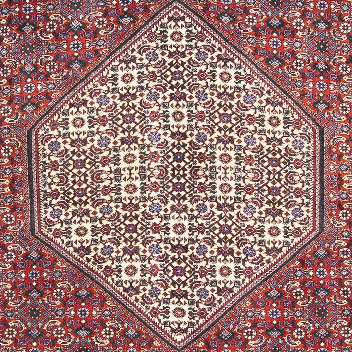 Perzisch tapijt - Bijar - 170 x 110 cm - beige
