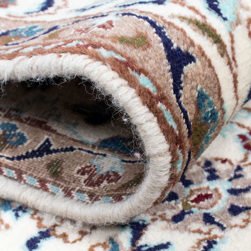 Loper Perzisch tapijt - Nain - 376 x 75 cm - beige