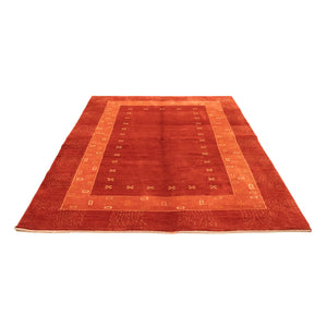 Gabbeh tapijt - Perzisch - 227 x 166 cm - rood