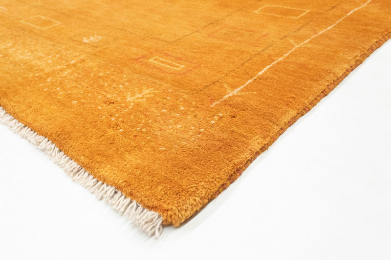 Gabbeh tapijt - Perzisch - 193 x 151 cm - goud