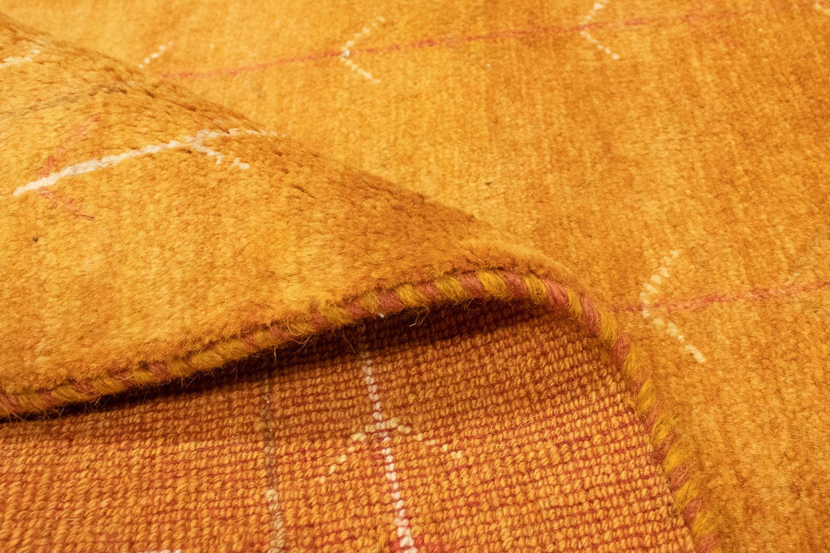 Gabbeh tapijt - Perzisch - 193 x 151 cm - goud