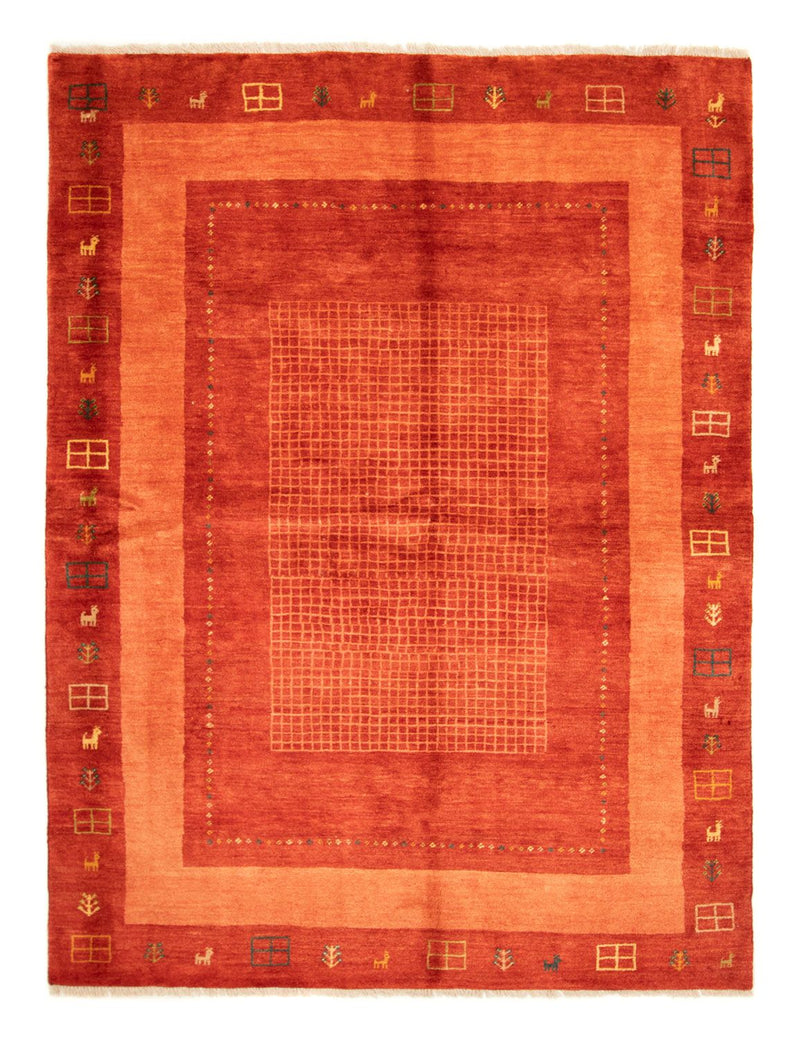 Gabbeh tapijt - Perzisch - 232 x 170 cm - rood