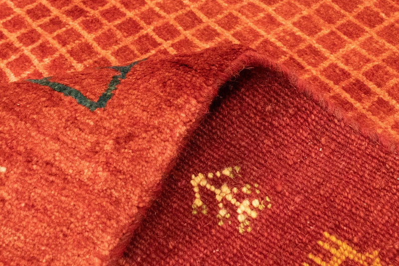 Gabbeh tapijt - Perzisch - 232 x 170 cm - rood