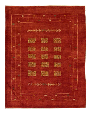 Gabbeh tapijt - Perzisch - 193 x 149 cm - rood