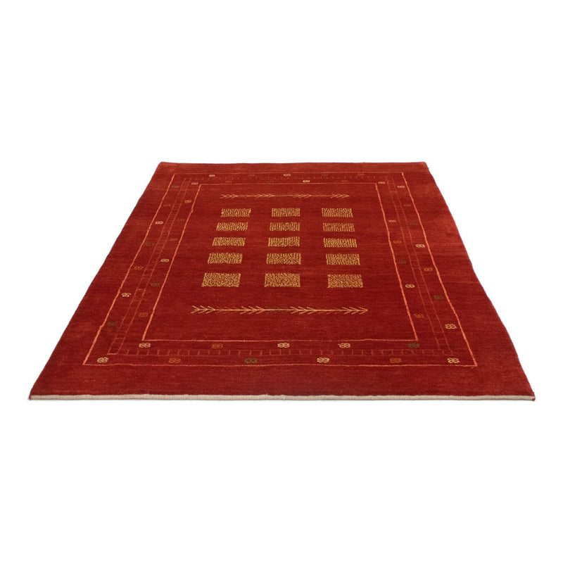 Gabbeh tapijt - Perzisch - 193 x 149 cm - rood