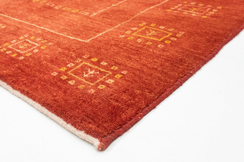 Gabbeh tapijt - Perzisch - 194 x 150 cm - rood