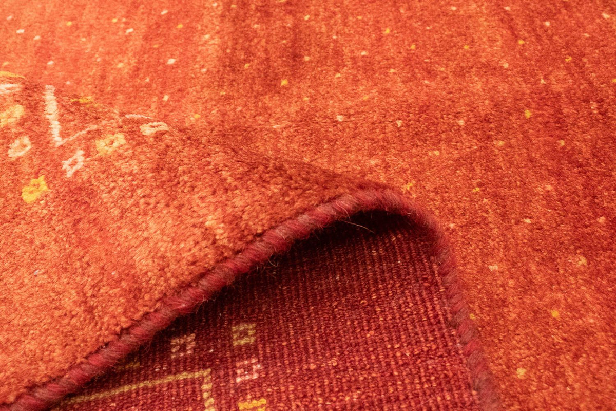 Gabbeh tapijt - Perzisch - 194 x 150 cm - rood