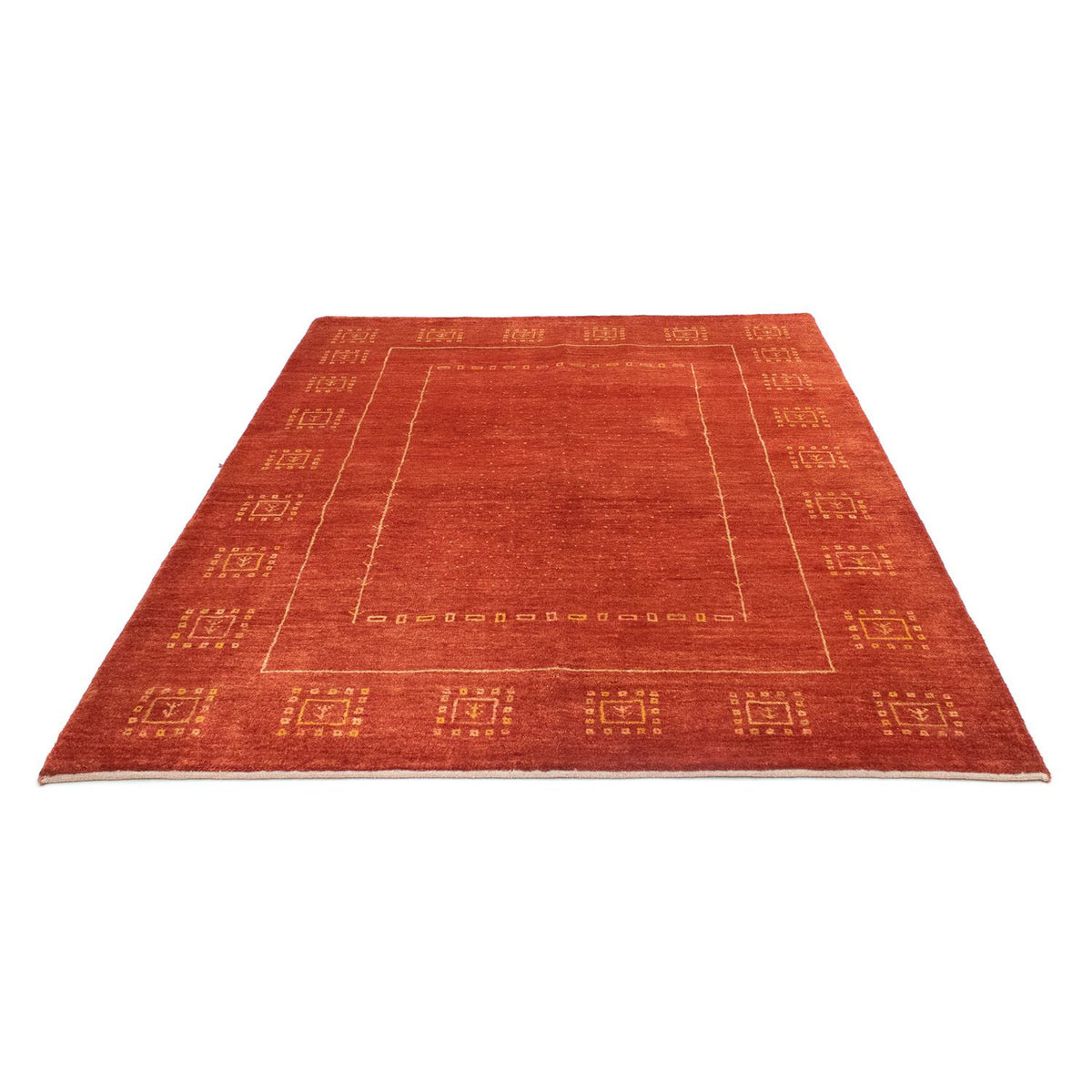Gabbeh tapijt - Perzisch - 194 x 150 cm - rood