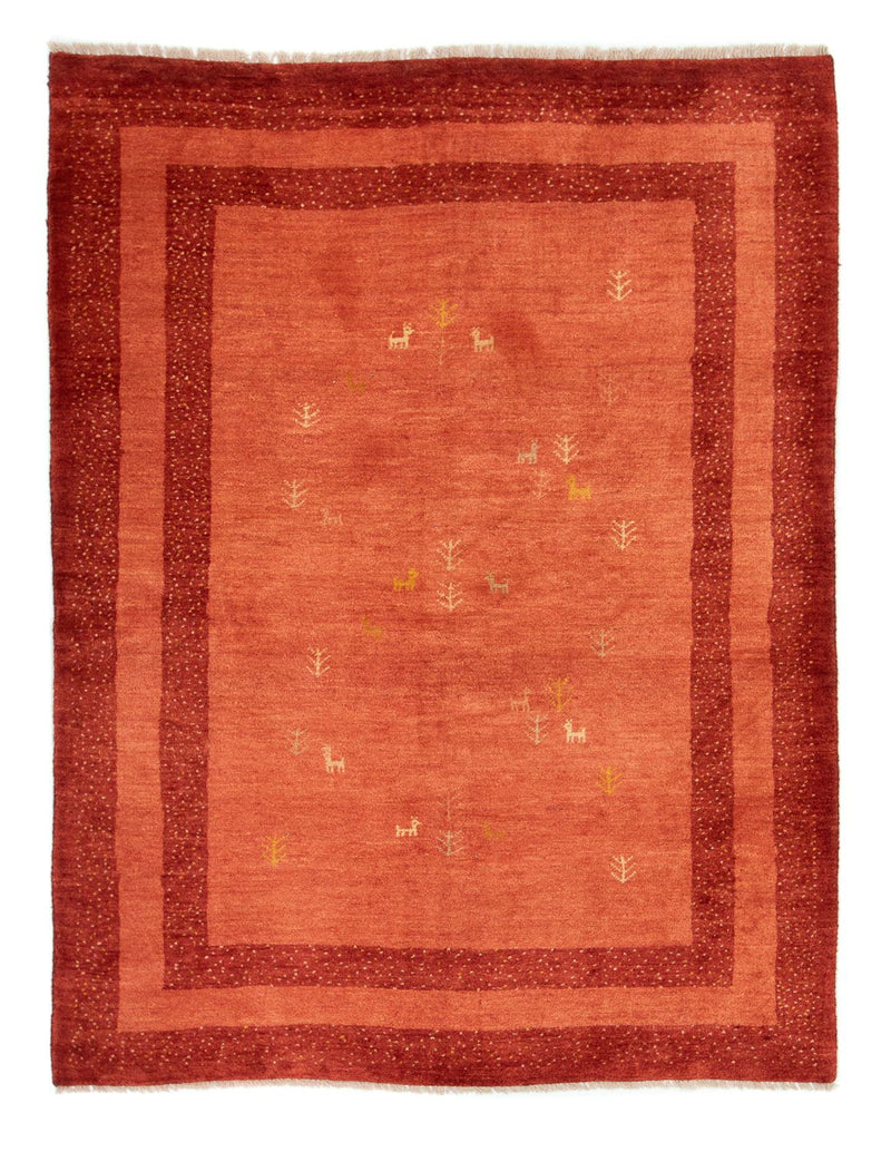 Gabbeh tapijt - Perzisch - 200 x 150 cm - rood