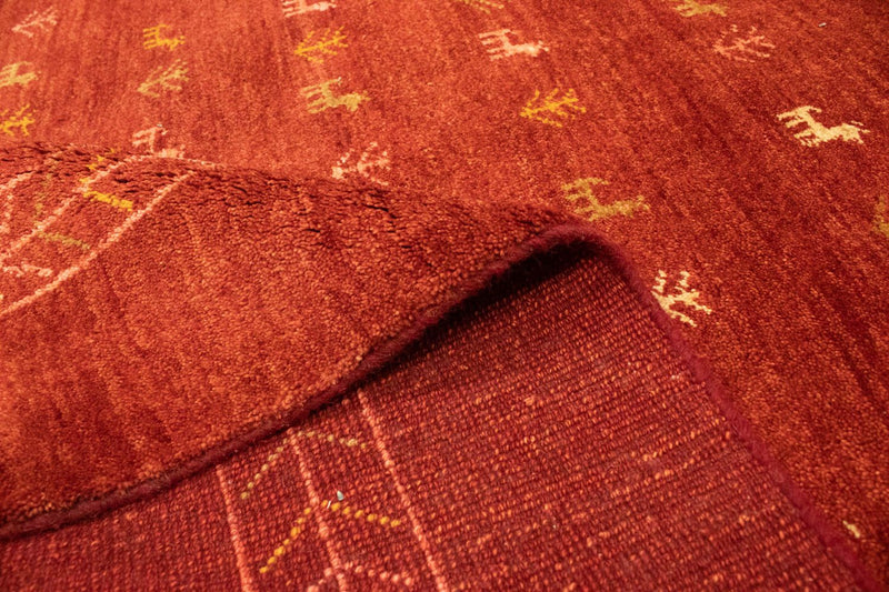 Gabbeh tapijt - Perzisch - 240 x 168 cm - rood