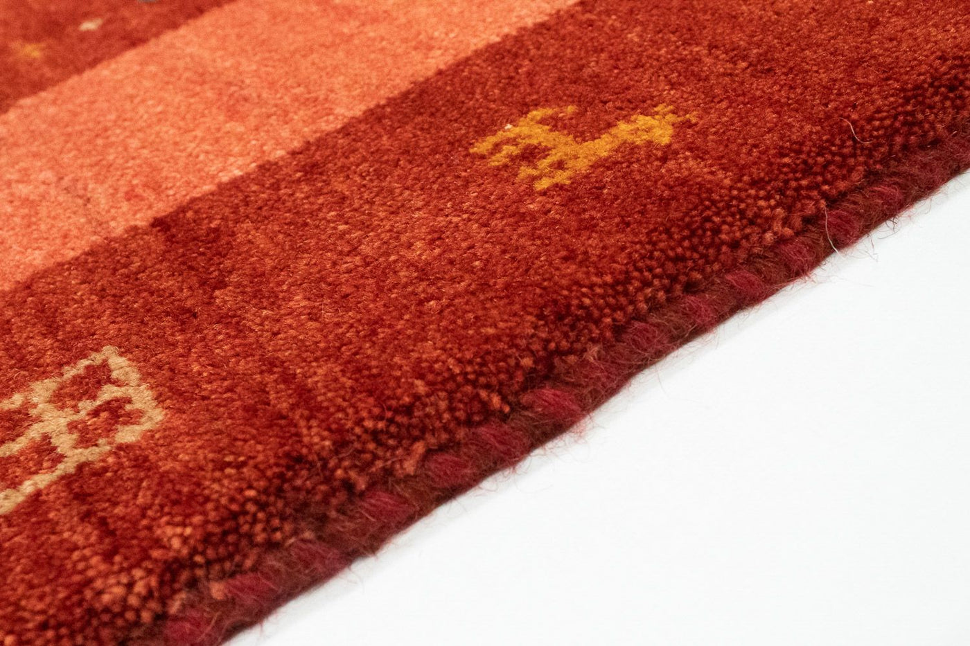 Perzische Gabbeh Tapijt 201x146cm - Perserteppich Wollteppich