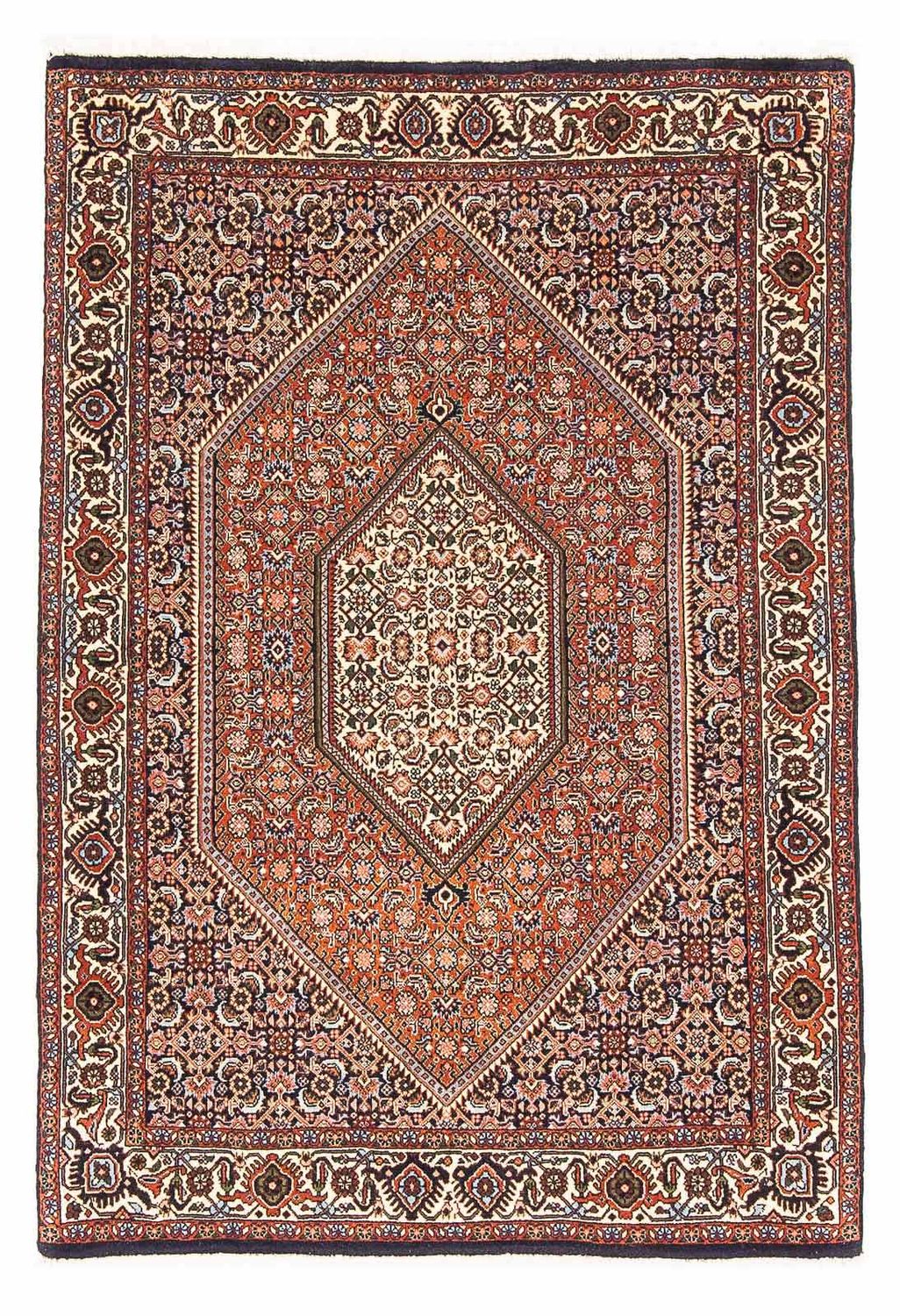 Perzisch tapijt - Bijar - 150 x 108 cm - rood