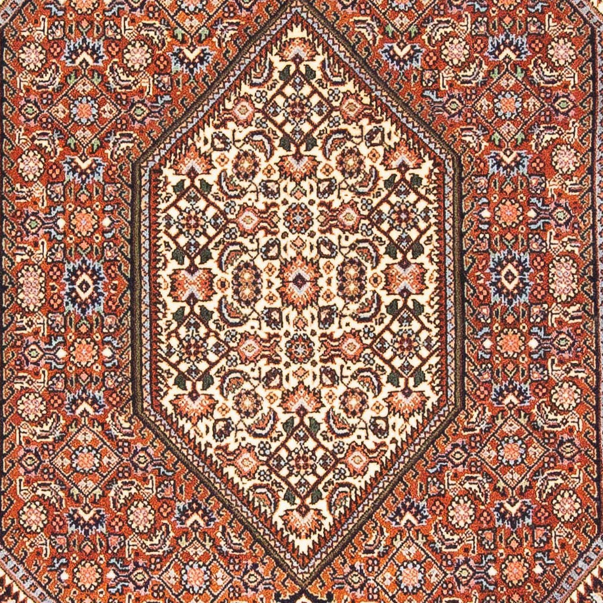 Perzisch tapijt - Bijar - 150 x 108 cm - rood