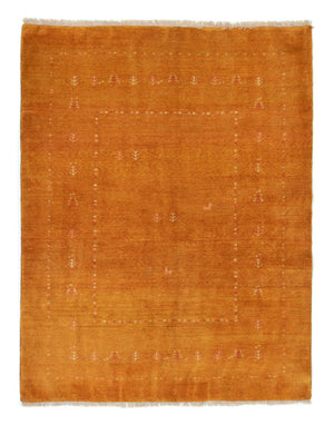 Gabbeh tapijt - Perzisch - 187 x 147 cm - goud