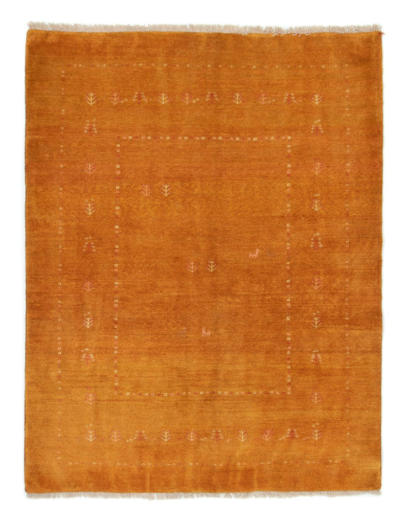 Gabbeh tapijt - Perzisch - 187 x 147 cm - goud