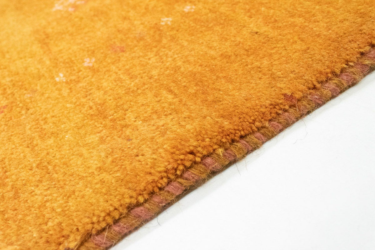 Gabbeh tapijt - Perzisch - 187 x 147 cm - goud