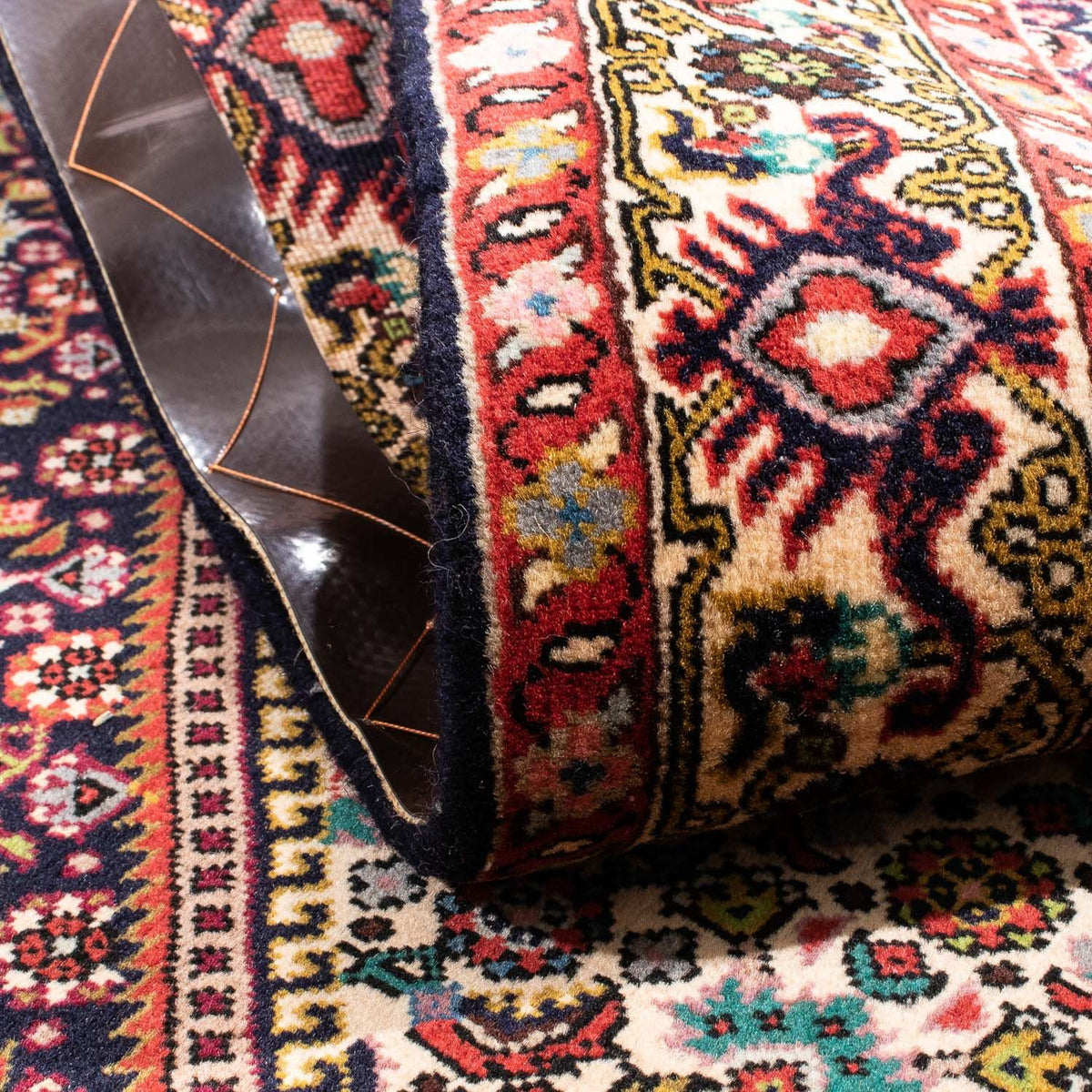 Perzisch tapijt - Bijar - 170 x 110 cm - beige