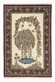 Qom Tapijt 135x205cm - Perzisch tapijt