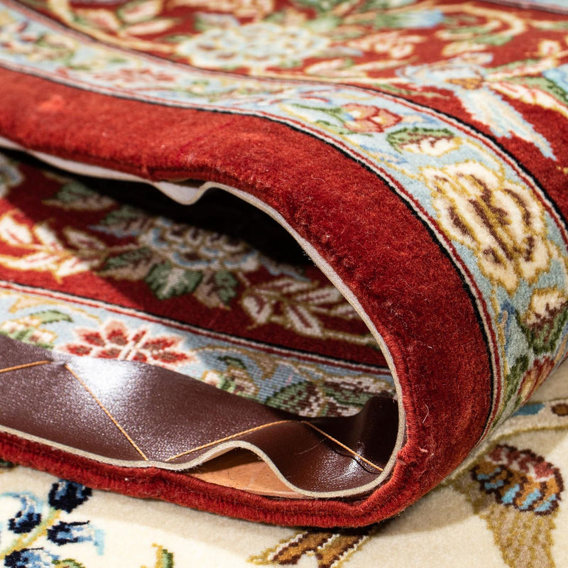 Perzisch tapijt - Ghom - 205 x 135 cm - beige