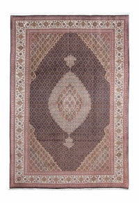 Perzisch tapijt - Tabriz - 295 x 200 cm - donkerblauw