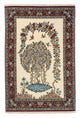 Qom Tapijt 207x133cm - Perzisch tapijt