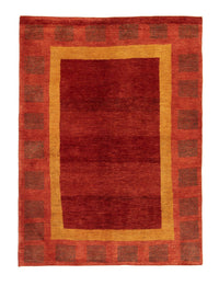 Gabbeh tapijt - Perzisch - 198 x 147 cm - rood