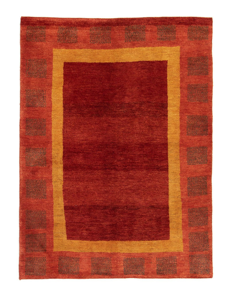 Gabbeh tapijt - Perzisch - 198 x 147 cm - rood