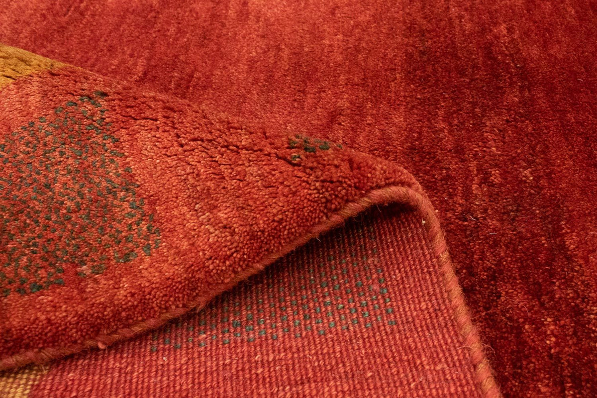 Gabbeh tapijt - Perzisch - 198 x 147 cm - rood