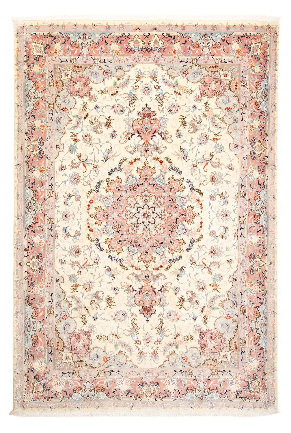 Perzisch tapijt - Tabriz - 292 x 195 cm - beige