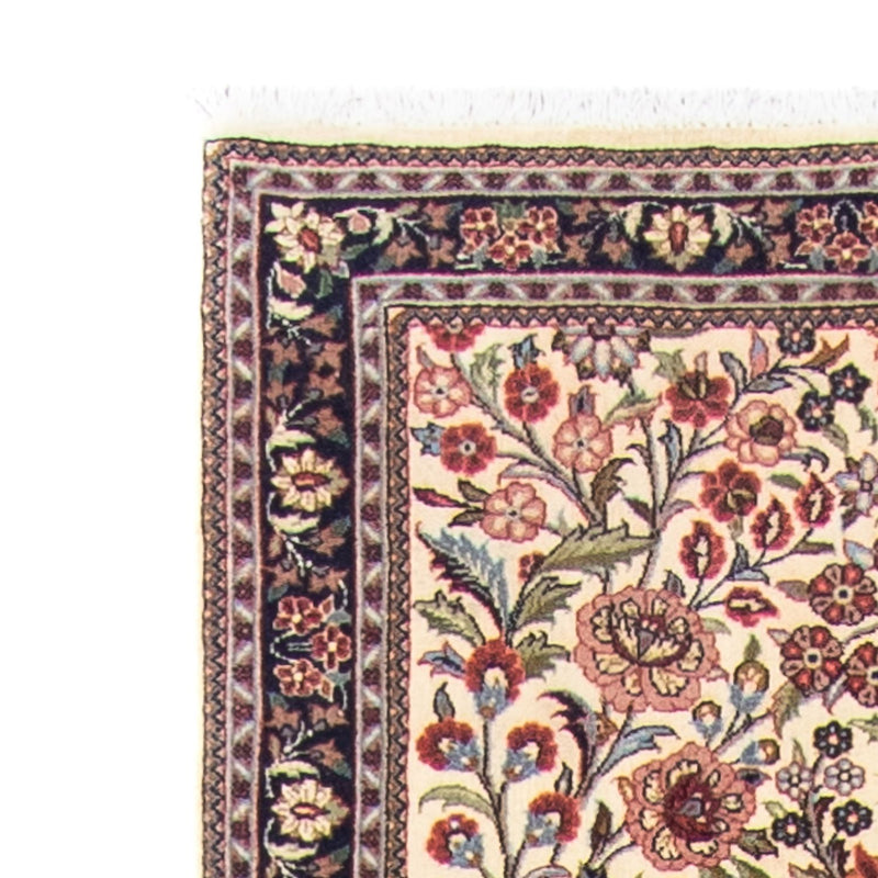 Loper Perzisch tapijt - Ghom - 400 x 70 cm - beige