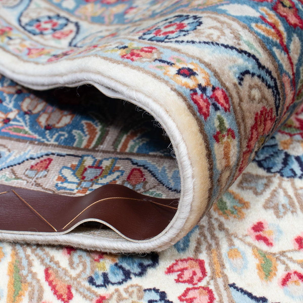 Perzisch tapijt - Ghom - 271 x 232 cm - beige