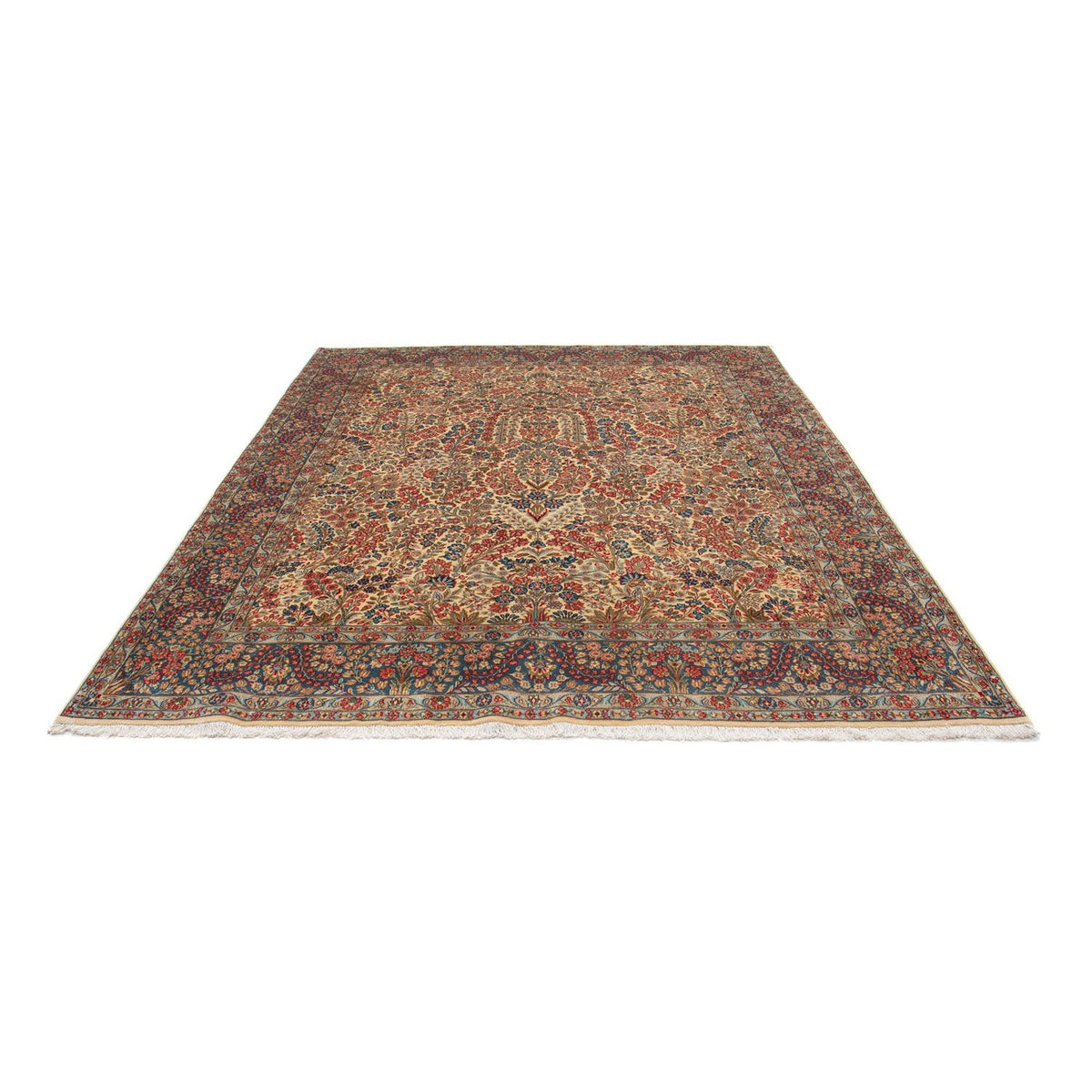 Perzisch tapijt - Ghom - 271 x 232 cm - beige