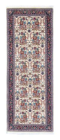 Loper Perzisch tapijt - Ghom - 194 x 70 cm - beige