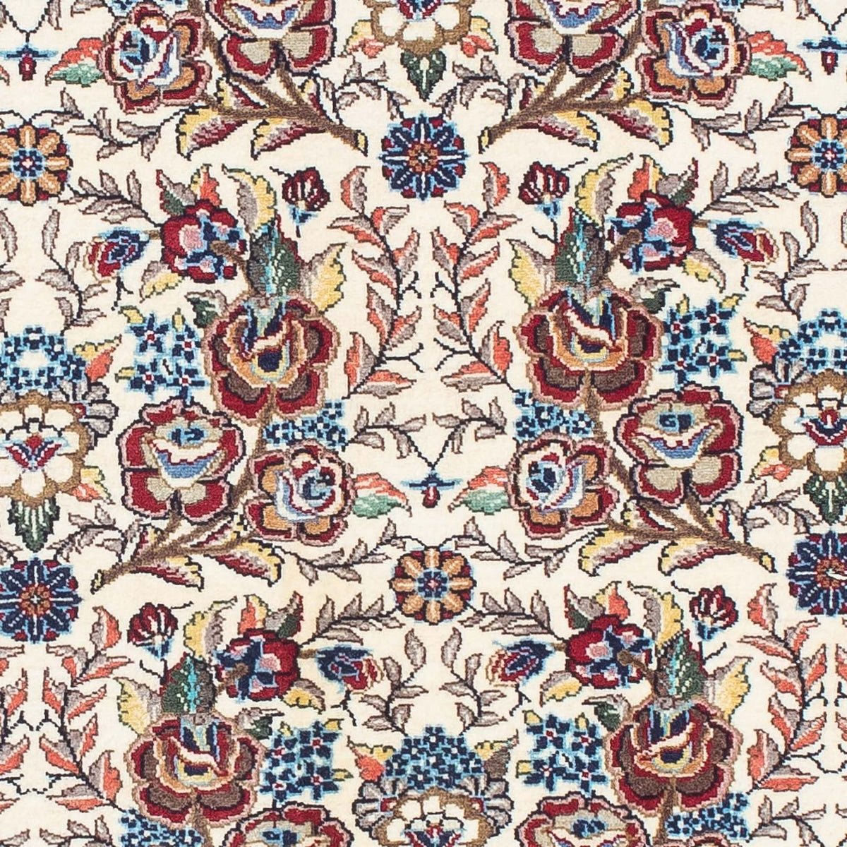 Loper Perzisch tapijt - Ghom - 194 x 70 cm - beige