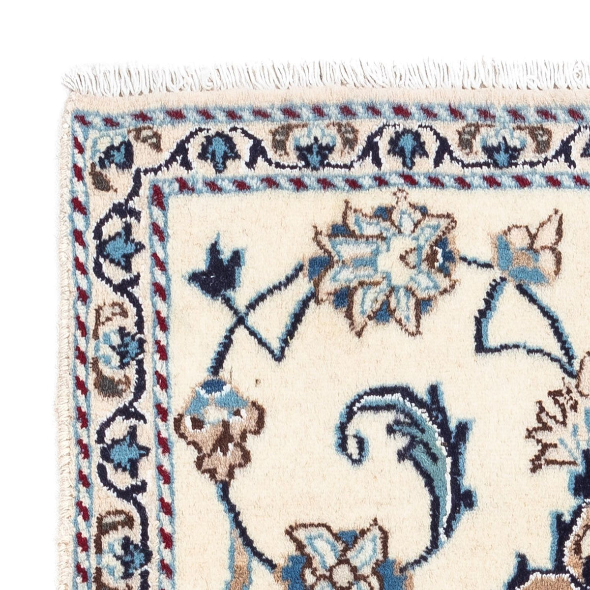 Perzisch tapijt - Nain - 135 x 67 cm - beige