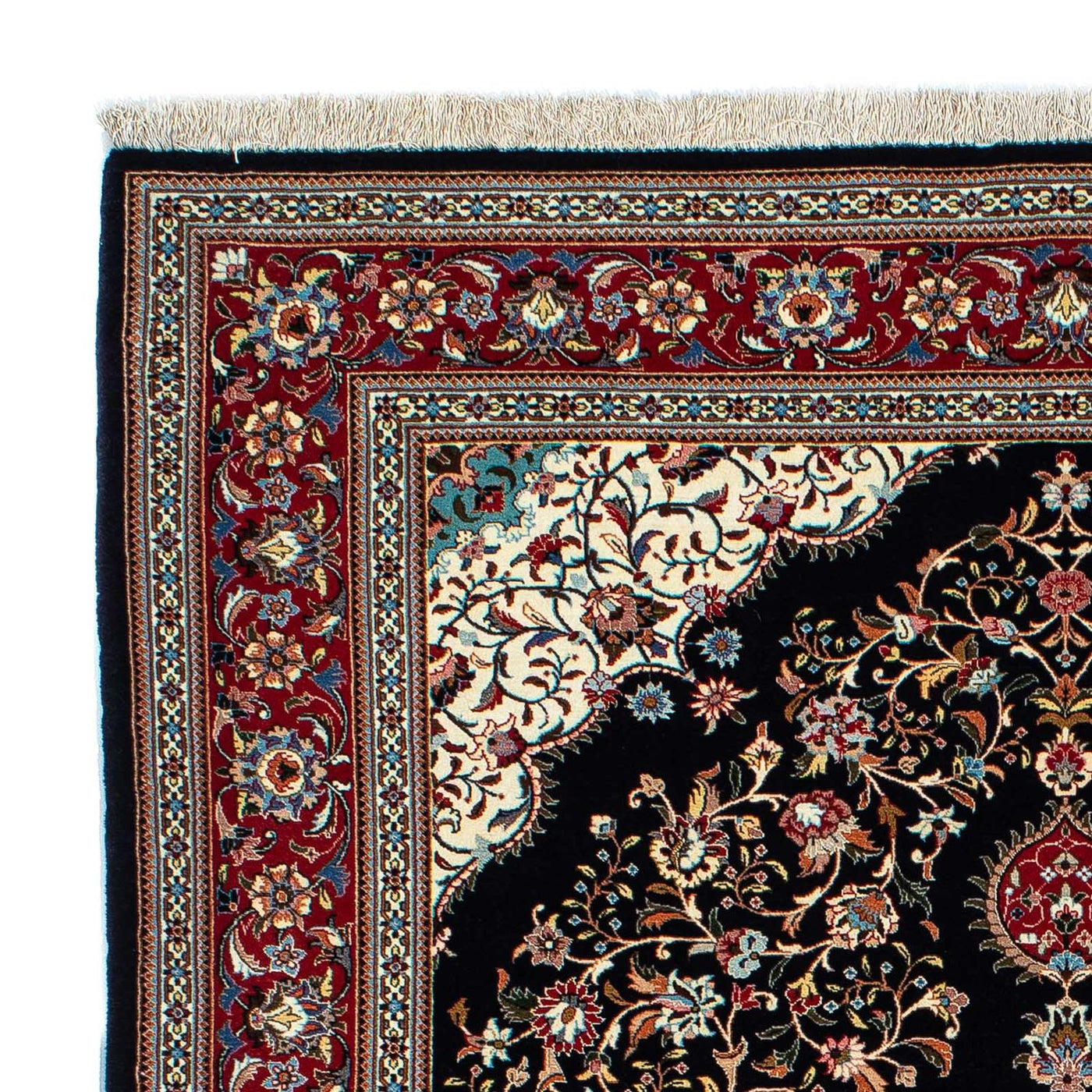 Qom Tapijt 210x140cm - Perzisch tapijt