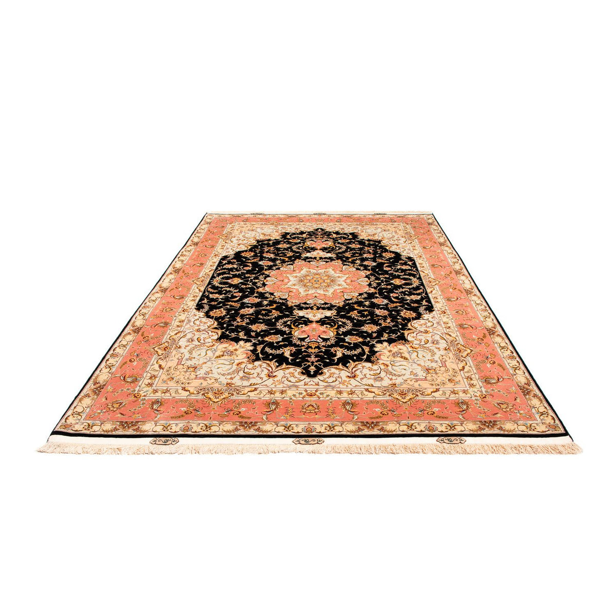 Perzisch tapijt - Tabriz - 297 x 198 cm - donkerblauw