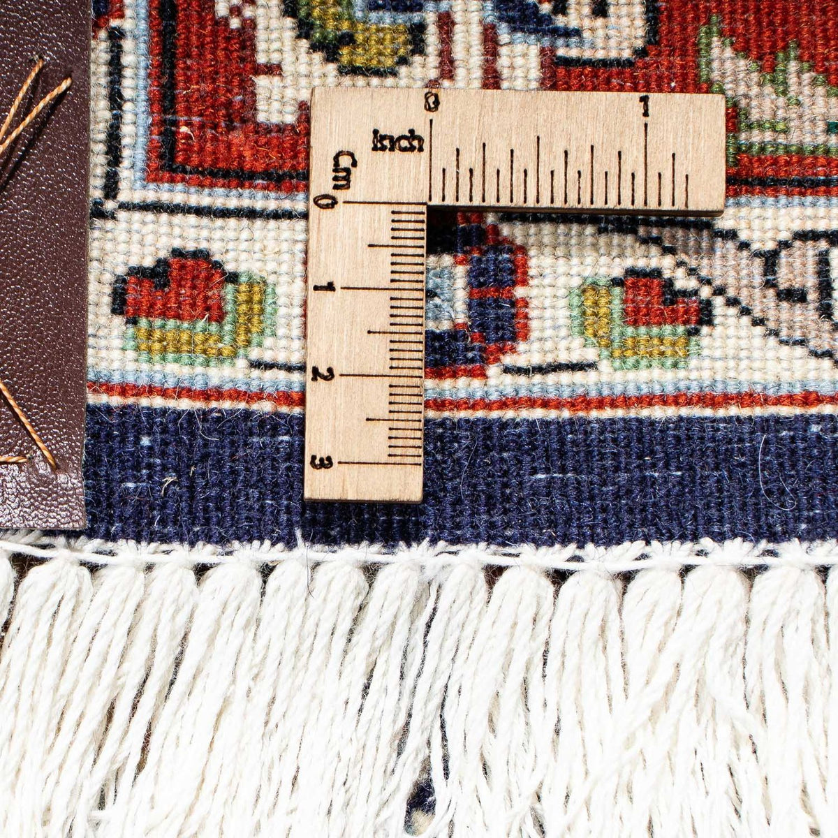 Perzisch tapijt - Ghom - 188 x 135 cm - donkerblauw