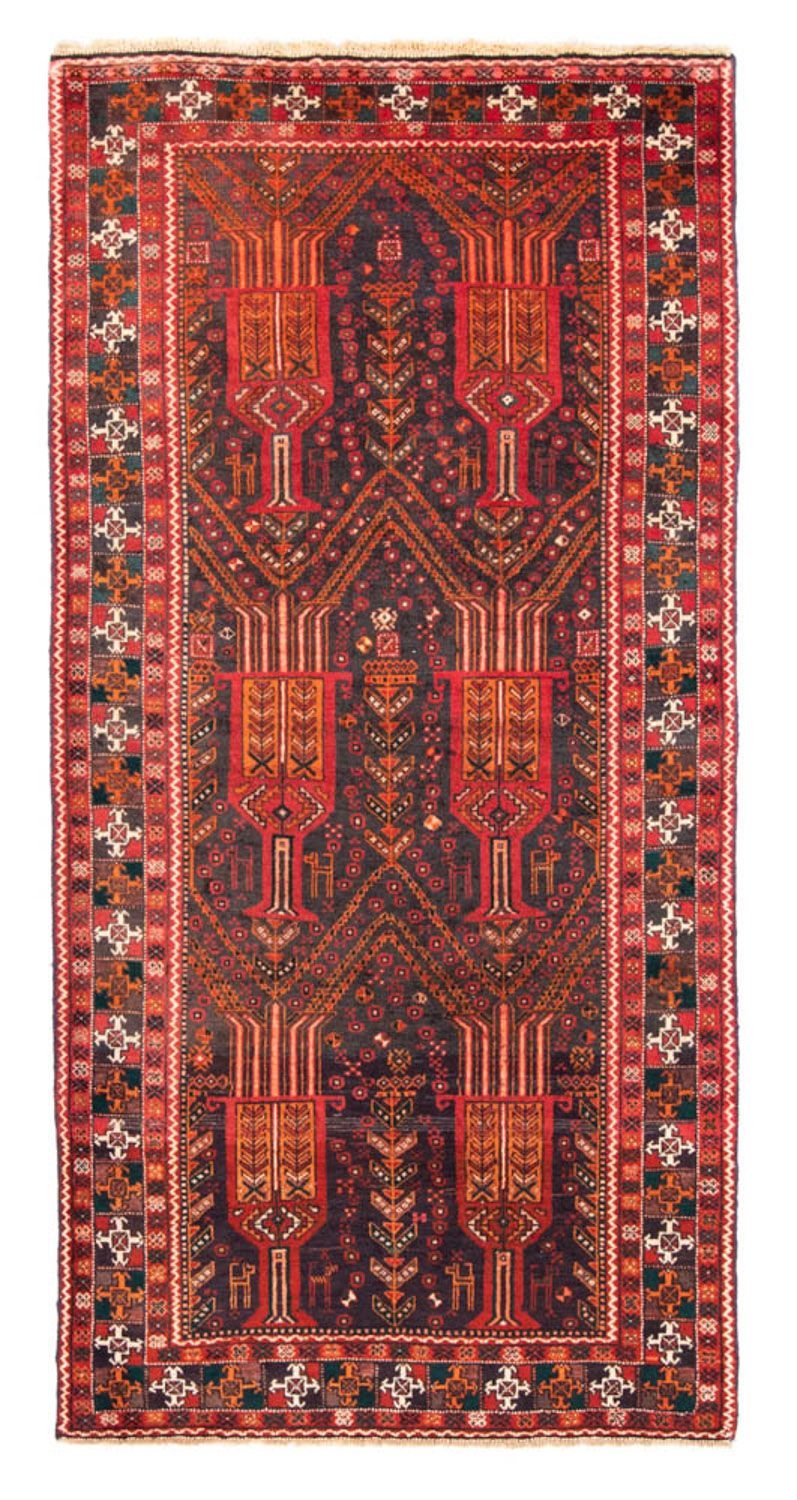 Loper Baluch tapijt - 239 x 111 cm - roest