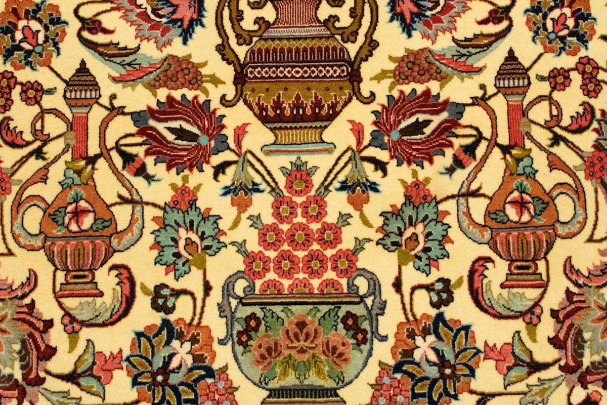 Perzisch tapijt - Ghom - 170 x 104 cm - beige